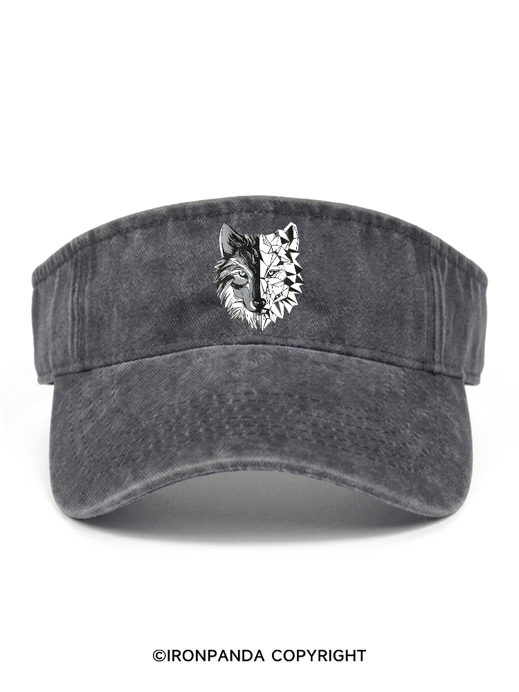 COOL Wolf Washed Sport Visor