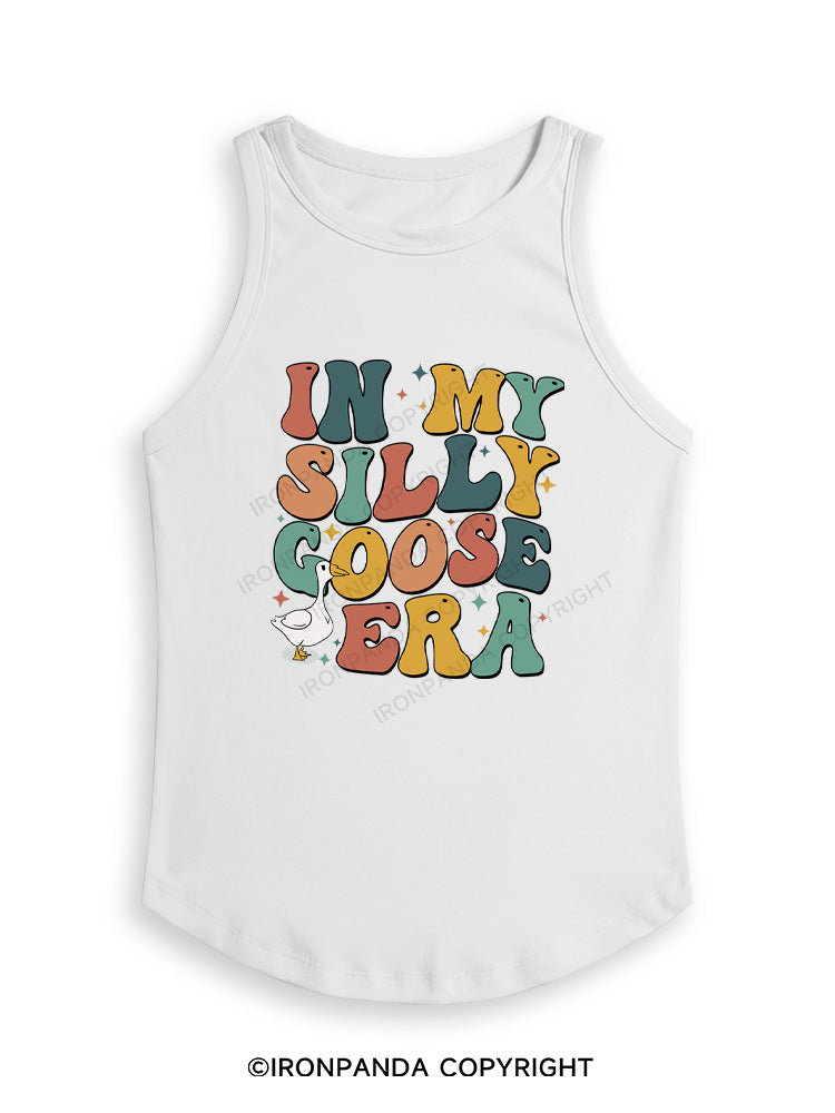 IN MY SILLY GOOSE ERA Fitted Tank Top