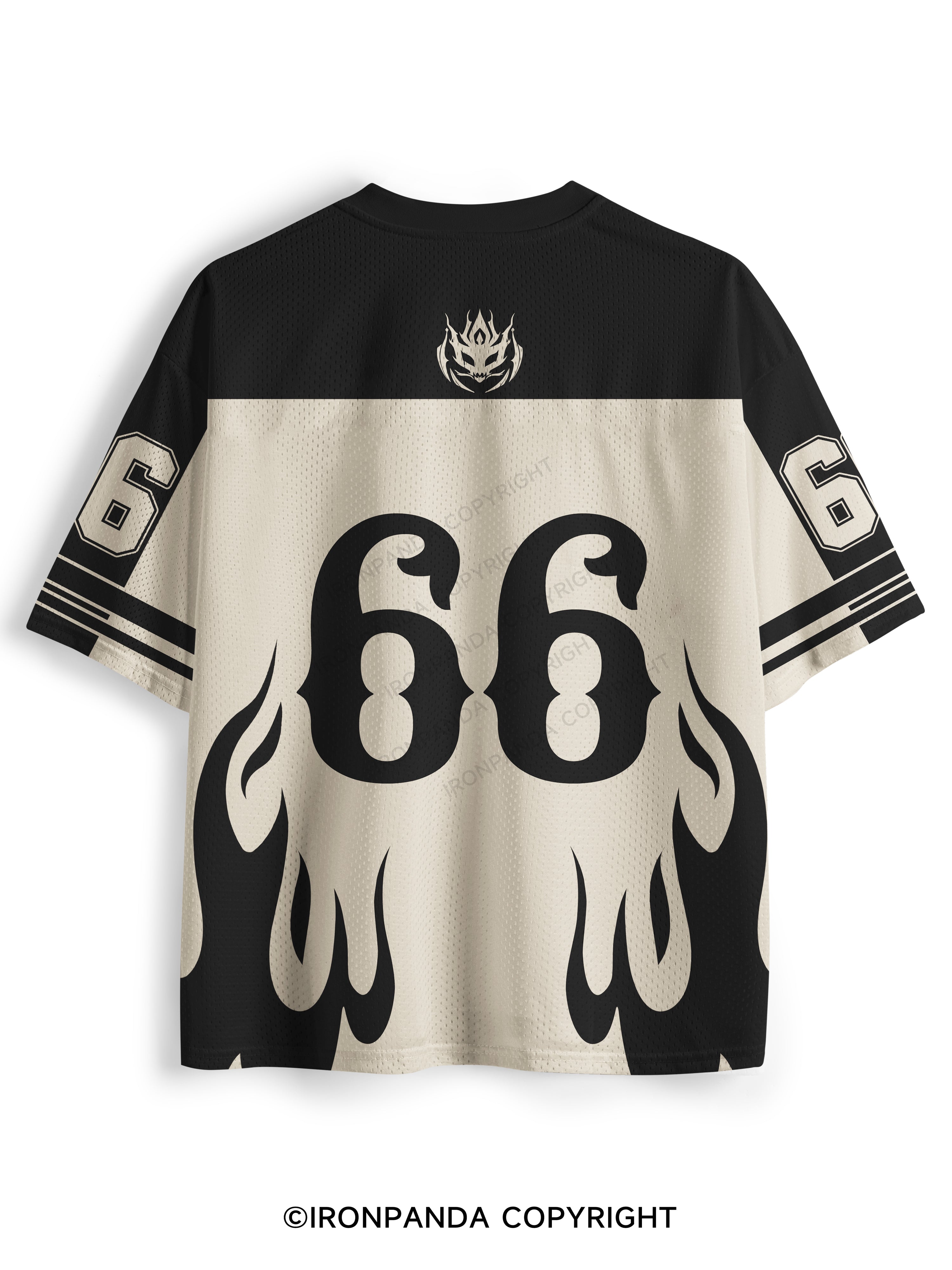 Hybrid Athlete Fitness Skull Kettlebell Workout Mesh Jersey