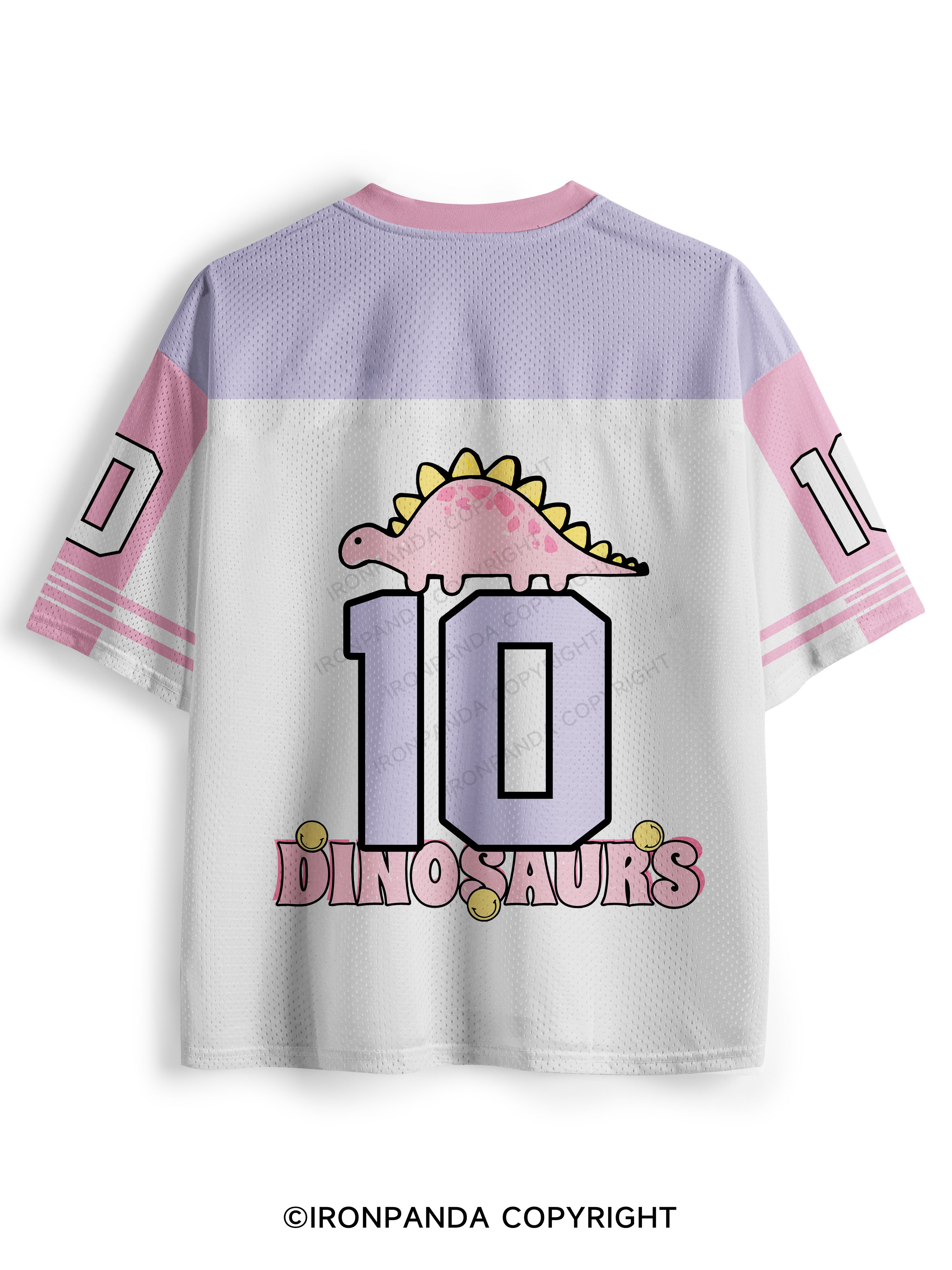 Just A Girl Who Loves Dinosaurs Mesh Jersey