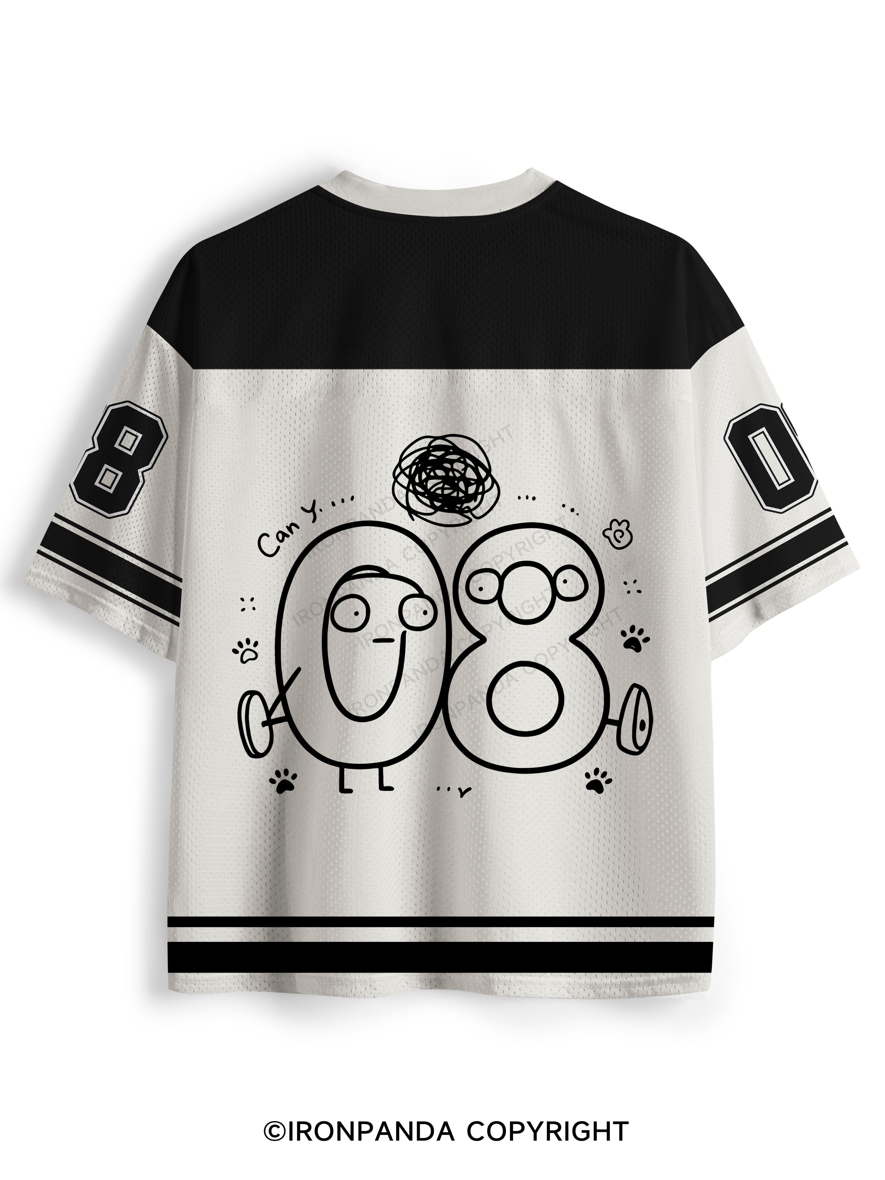 Can you repeat the part about the stuff where you said all of the things? Mesh Jersey