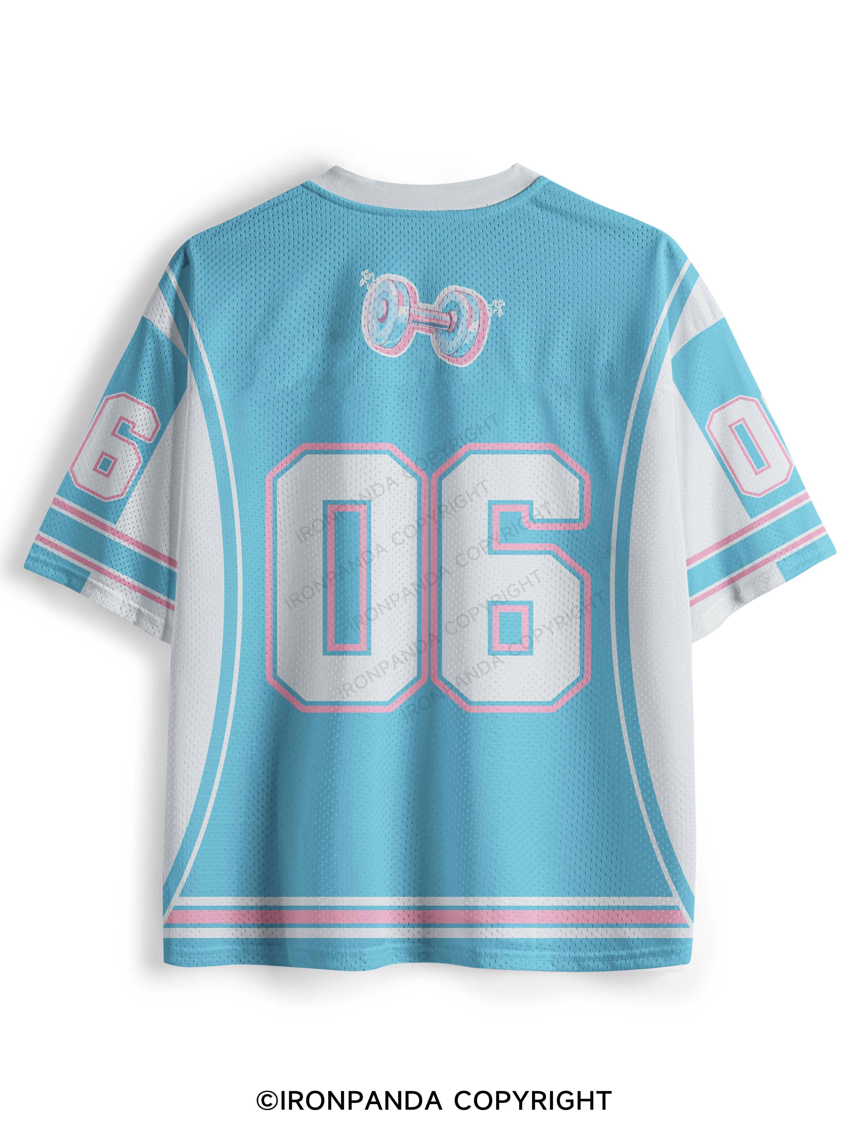 THICK THIGHS LIFT BETTER Mesh Jersey