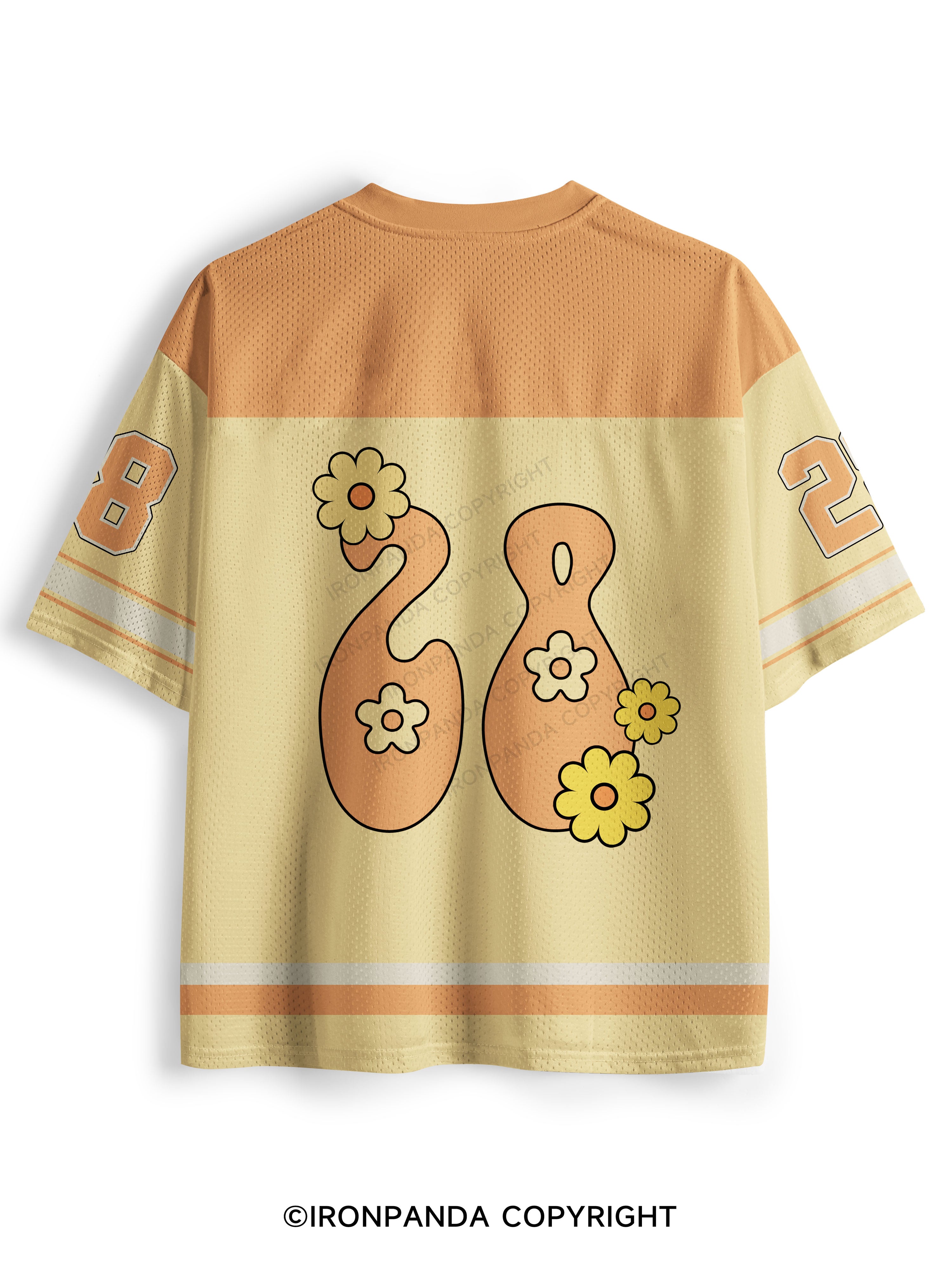 I'M LITERALLY JUST A GIRL FLOWER Mesh Jersey
