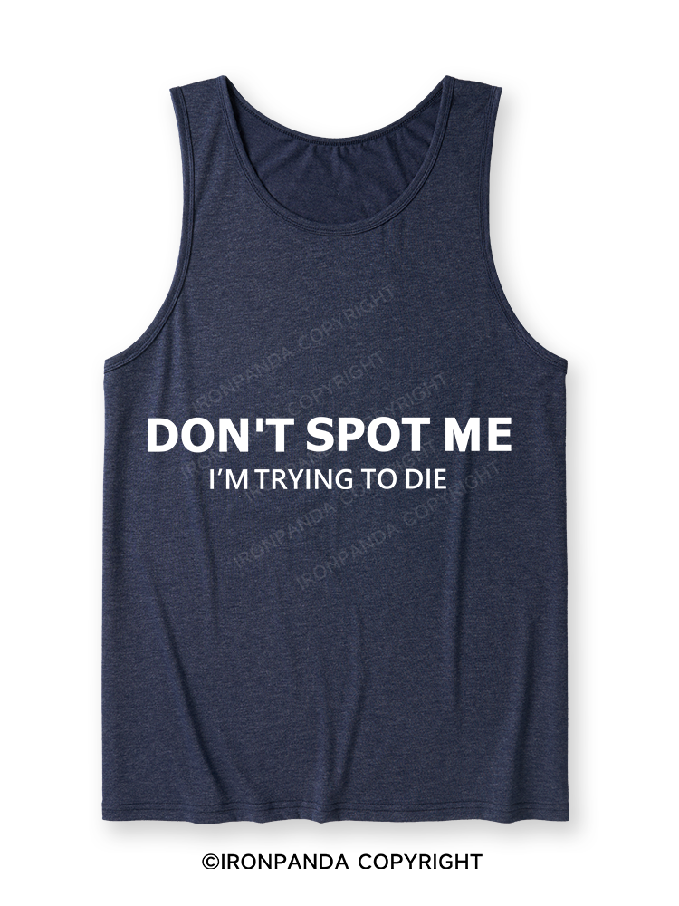 Don't spot me Ultra Soft Heather Tank