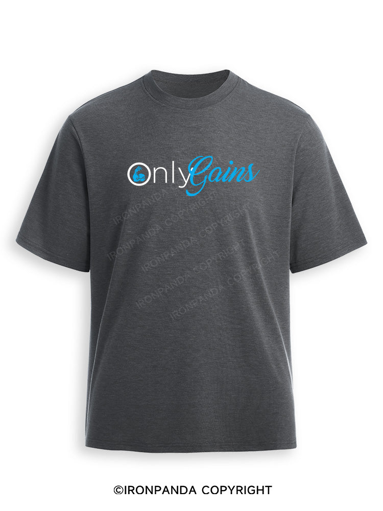 only gains Ultra Soft Heather T-Shirt