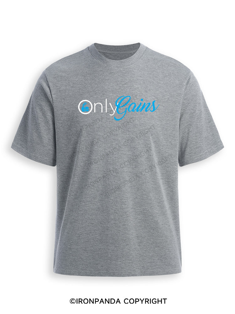 only gains Ultra Soft Heather T-Shirt