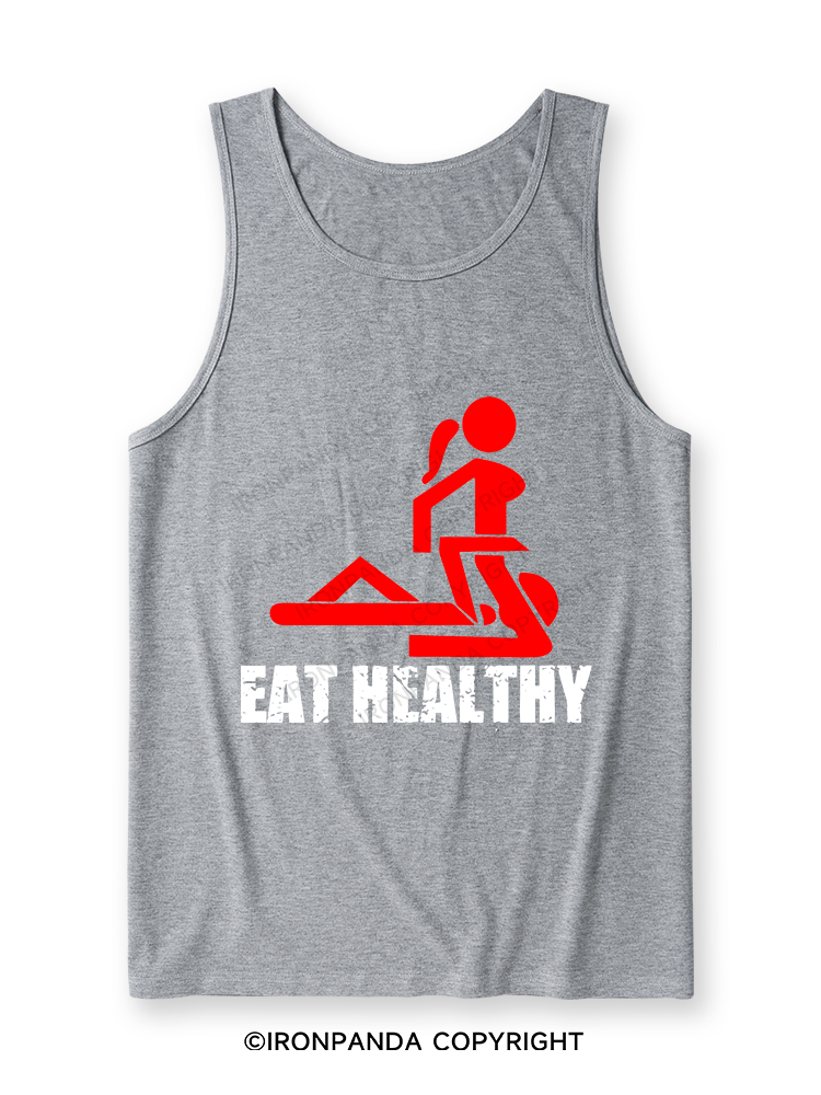 Eat healthy Ultra Soft Heather Tank
