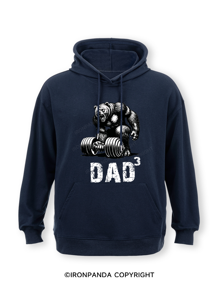 Dad Bear Classic Gym Hoodie