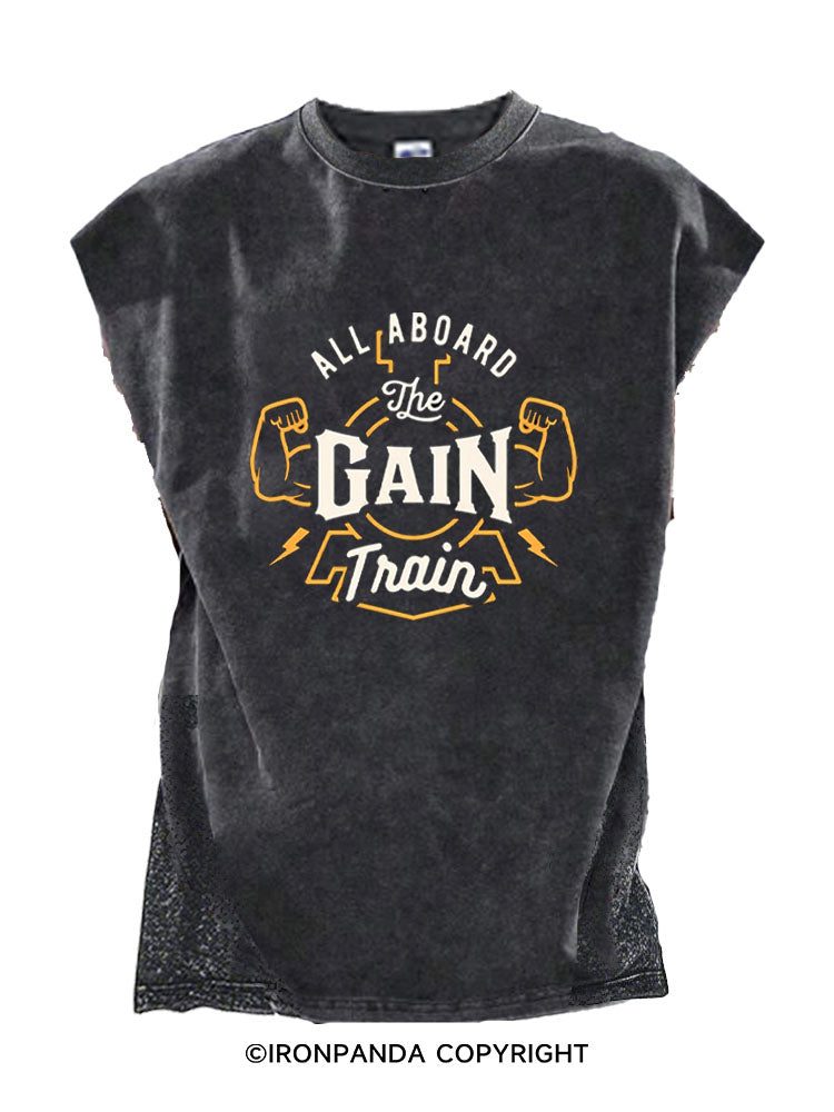 All Aboard The Gain Train Cut Off Tank