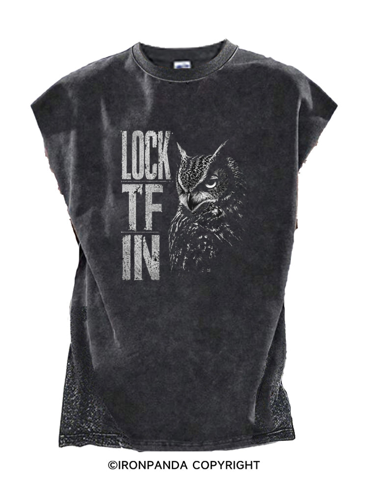 Lock TF In Owl Cut Off Tank