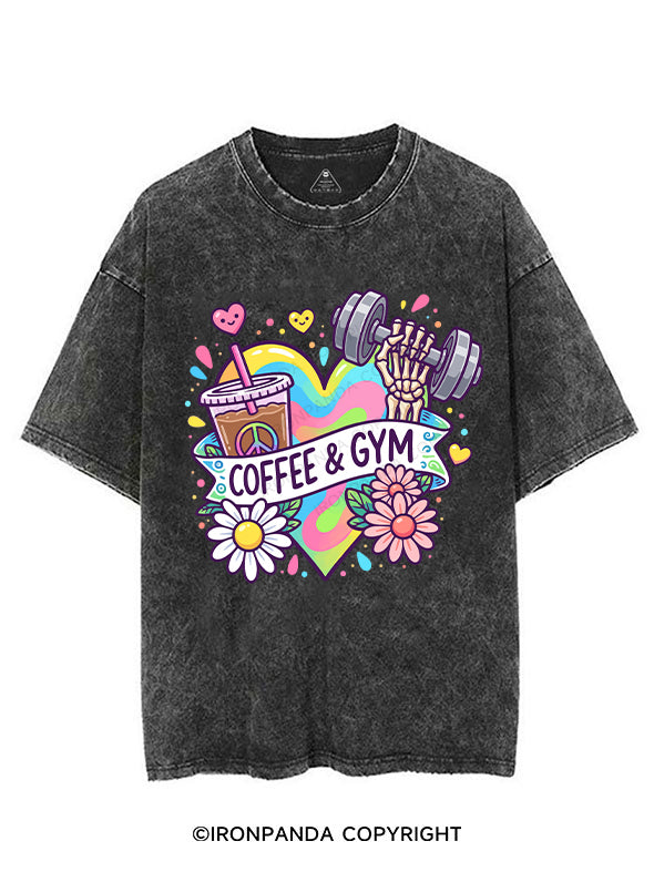 coffee &gym VINTAGE GYM SHIRT