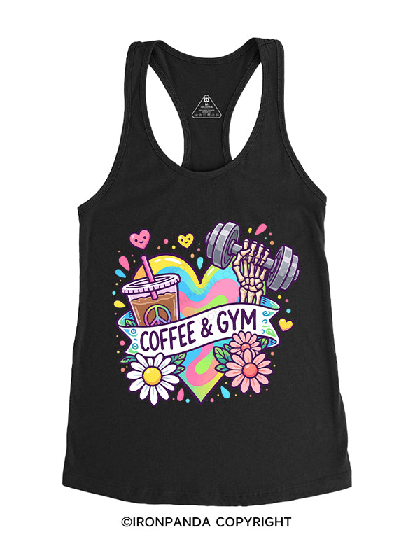 coffee &gym Gym Racerback Tank