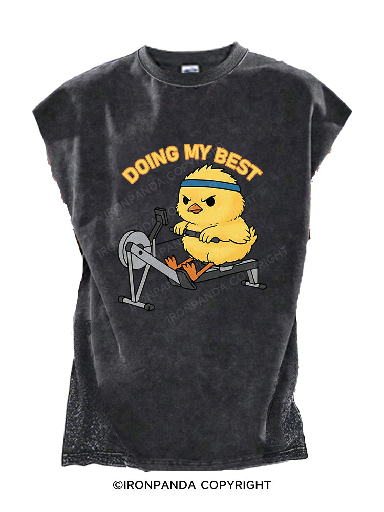 doing my best Cut Off Tank