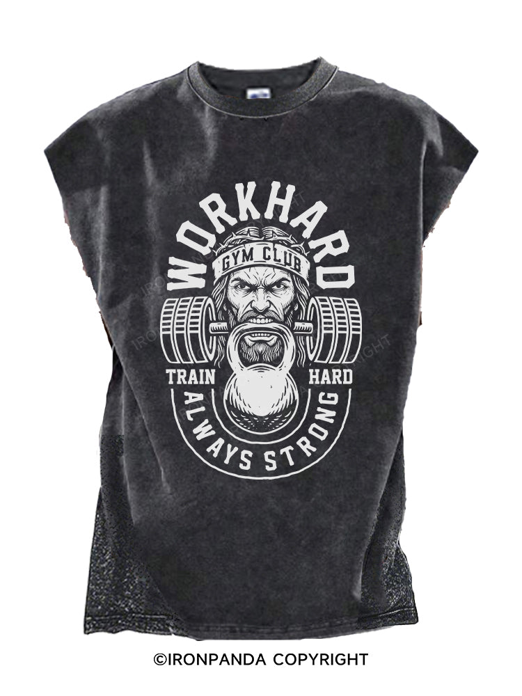 Work Hard Cut Off Tank