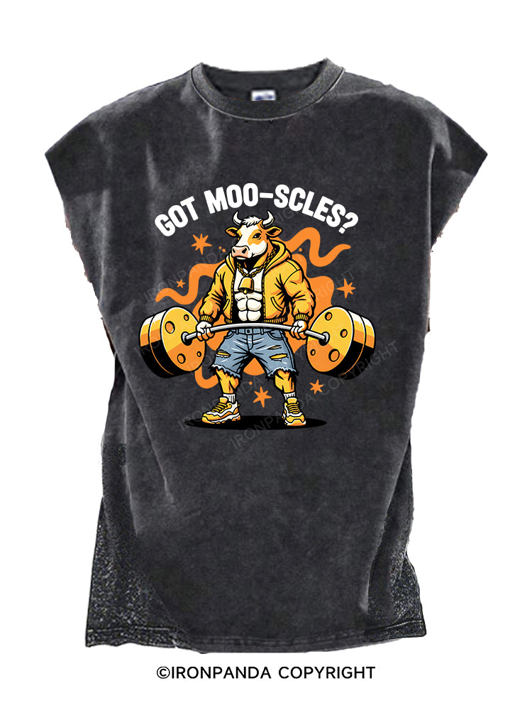 GOT MOO‑SCLES？ Cut Off Tank