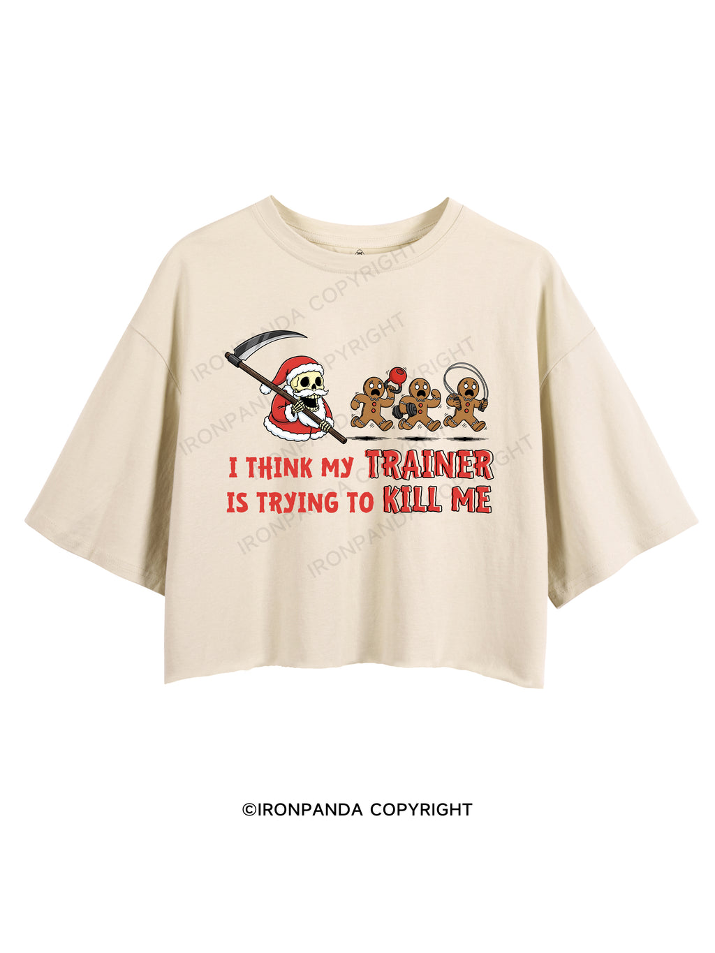 I THINK MY TRAINER IS TRYING TO KILL ME CROP TOPS