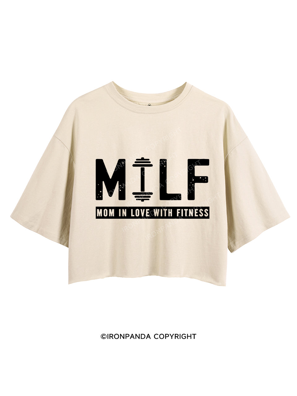 MILF MOM IN LOVE WITH FITNESS CROP TOPS