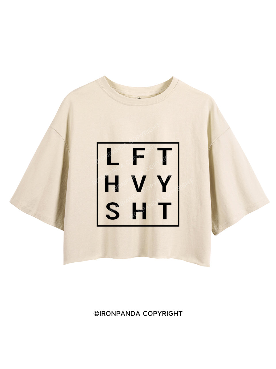 LFT HVY SHT  Crop Tops