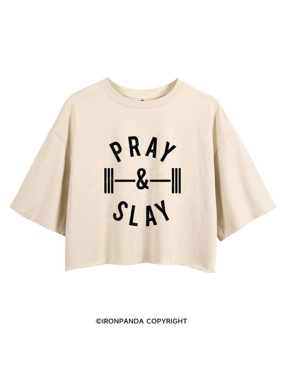 Pray and Slay Crop Tops