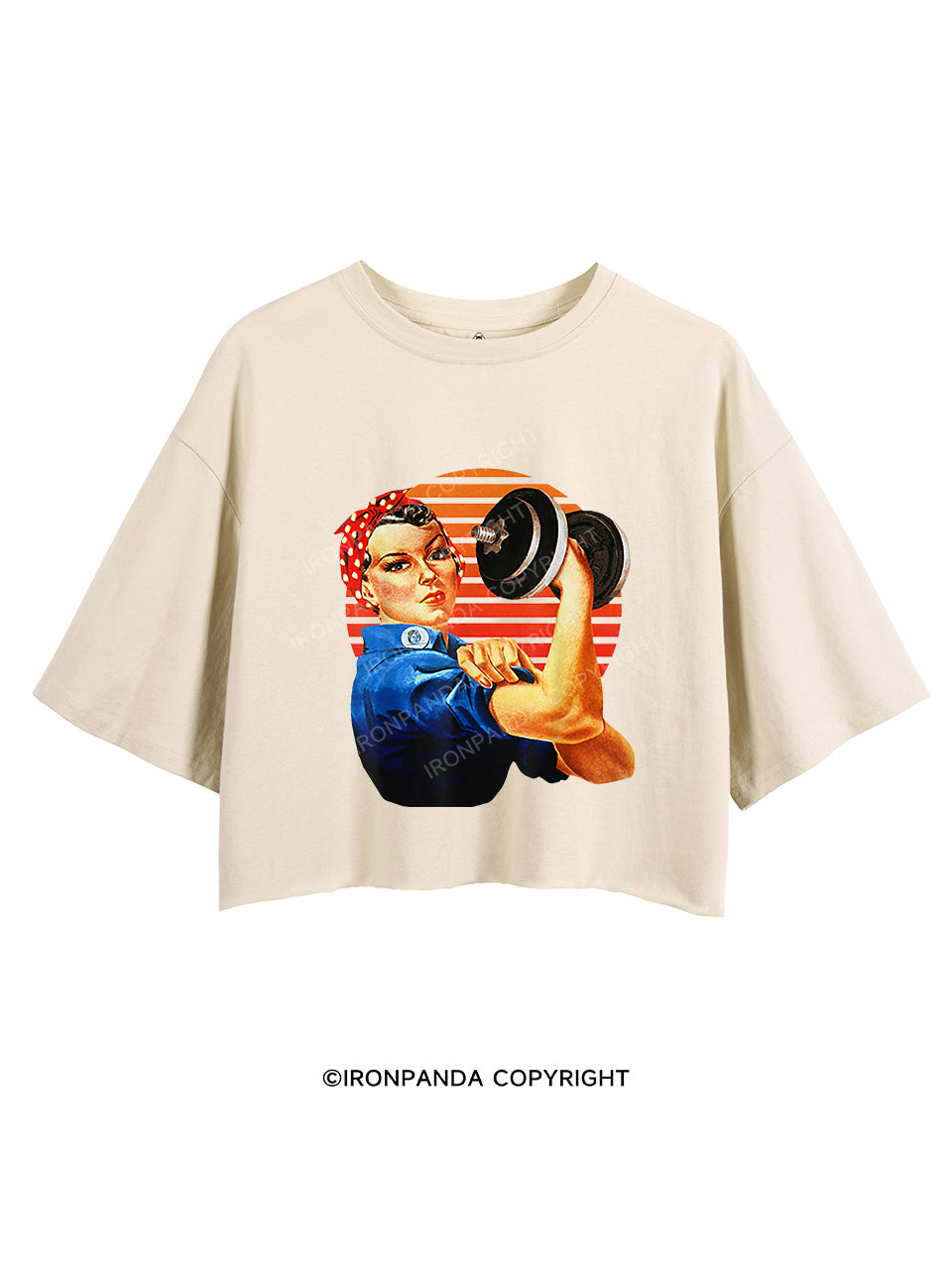 WE CAN DO IT FUN FITNESS WORKOUT Crop Tops