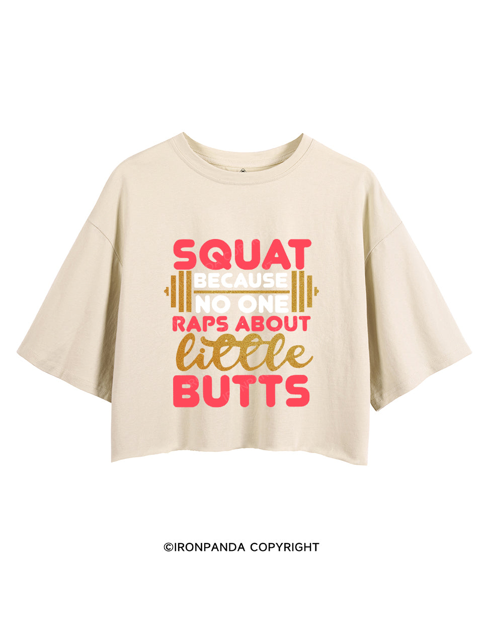 NO ONE RAPS LITTLE BUTTS CROP TOPS