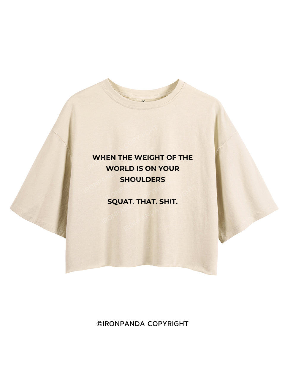 SQUAT. THAT. SHIT CROP TOPS