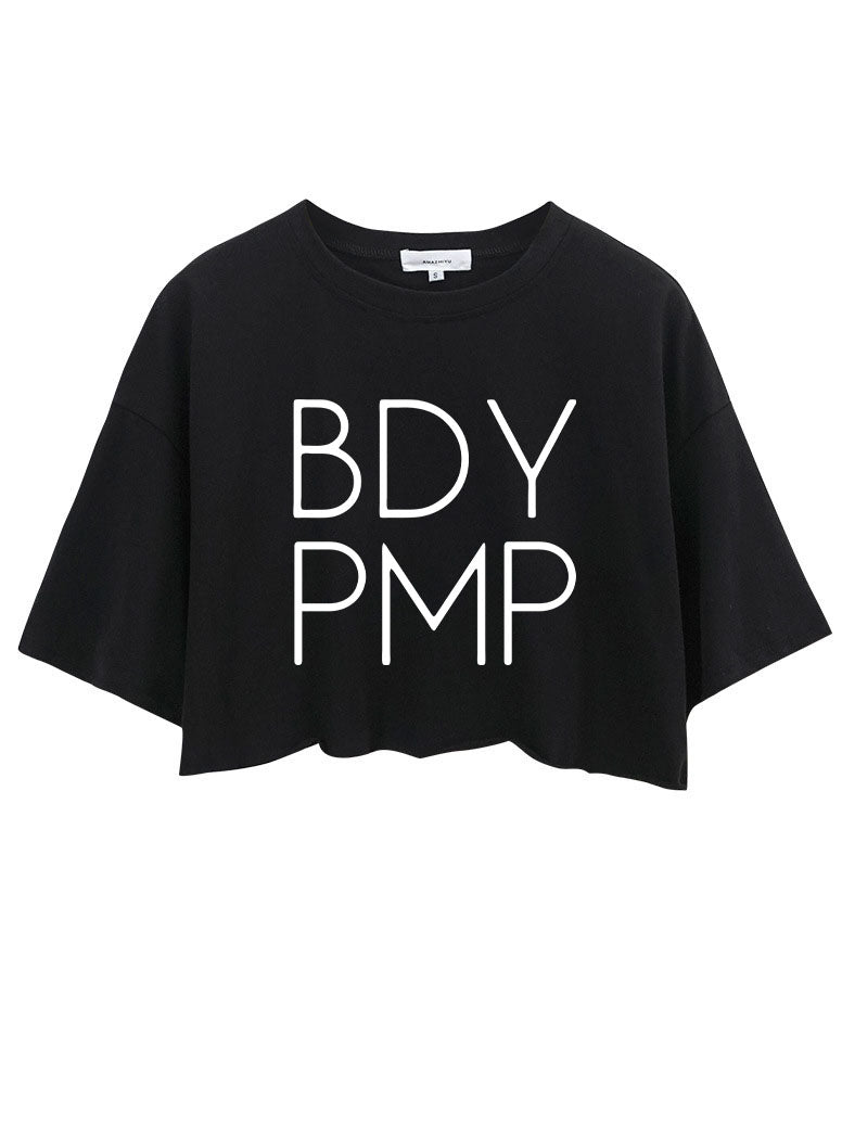 PUMP WORDS Crop Tops