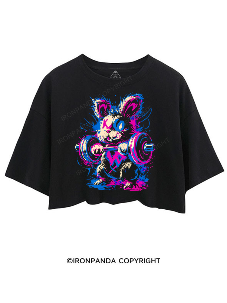 IRON BUNNY CROP TOPS
