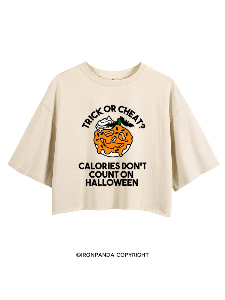 TRICK OR CHEAT? CALORIES DON'T COUNT ON HALLOWEEN CROP TOPS