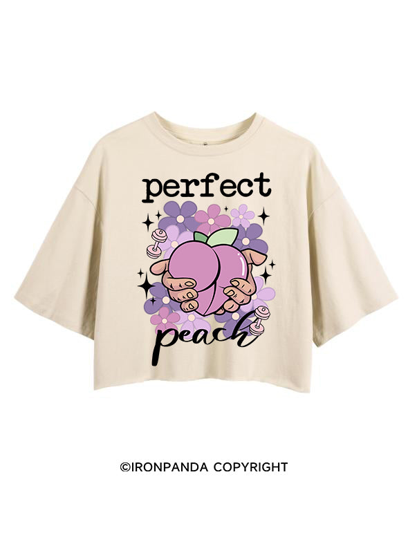 PERFECT PEACH CROP TOPS