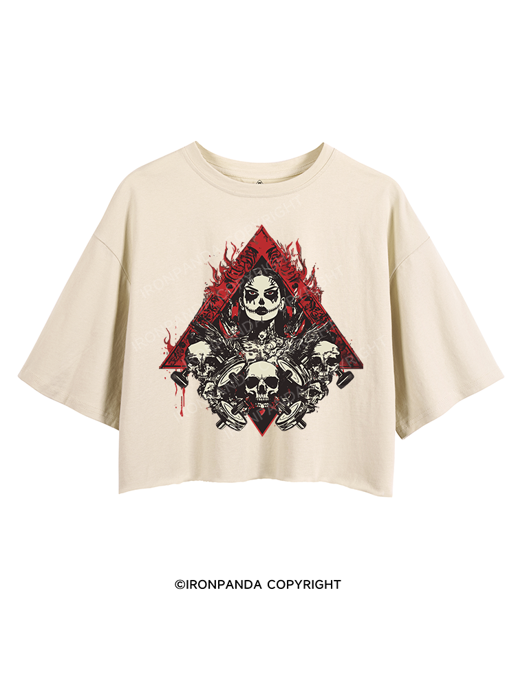 DEADLIFT OR DIE CROP TOPS