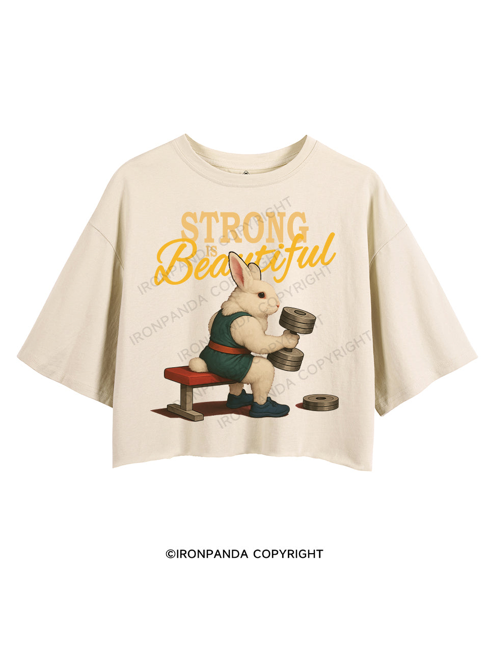 STRONG IS BEAUTIFUL CROP TOPS