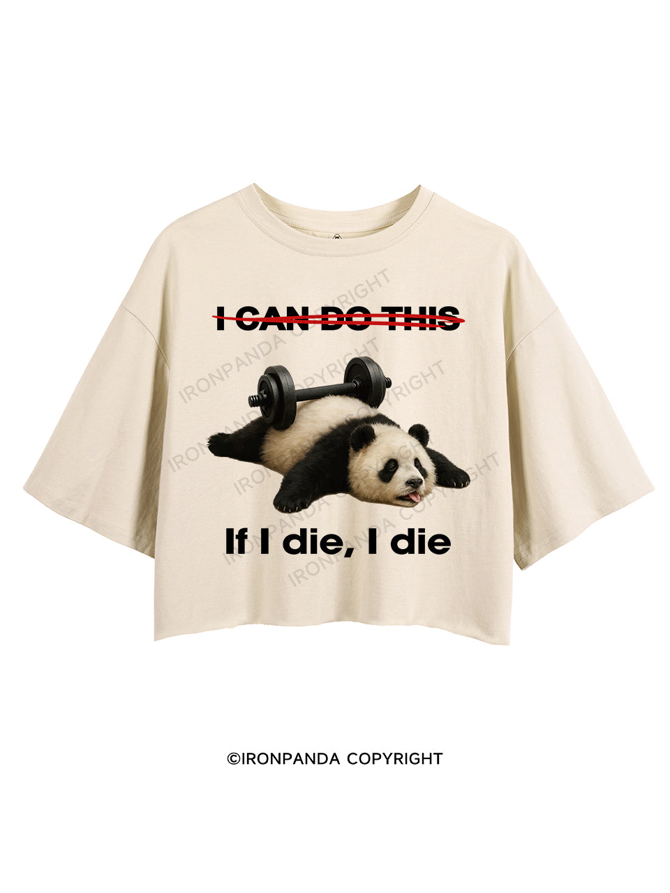 IF I DIE I DIE CROP TOPS