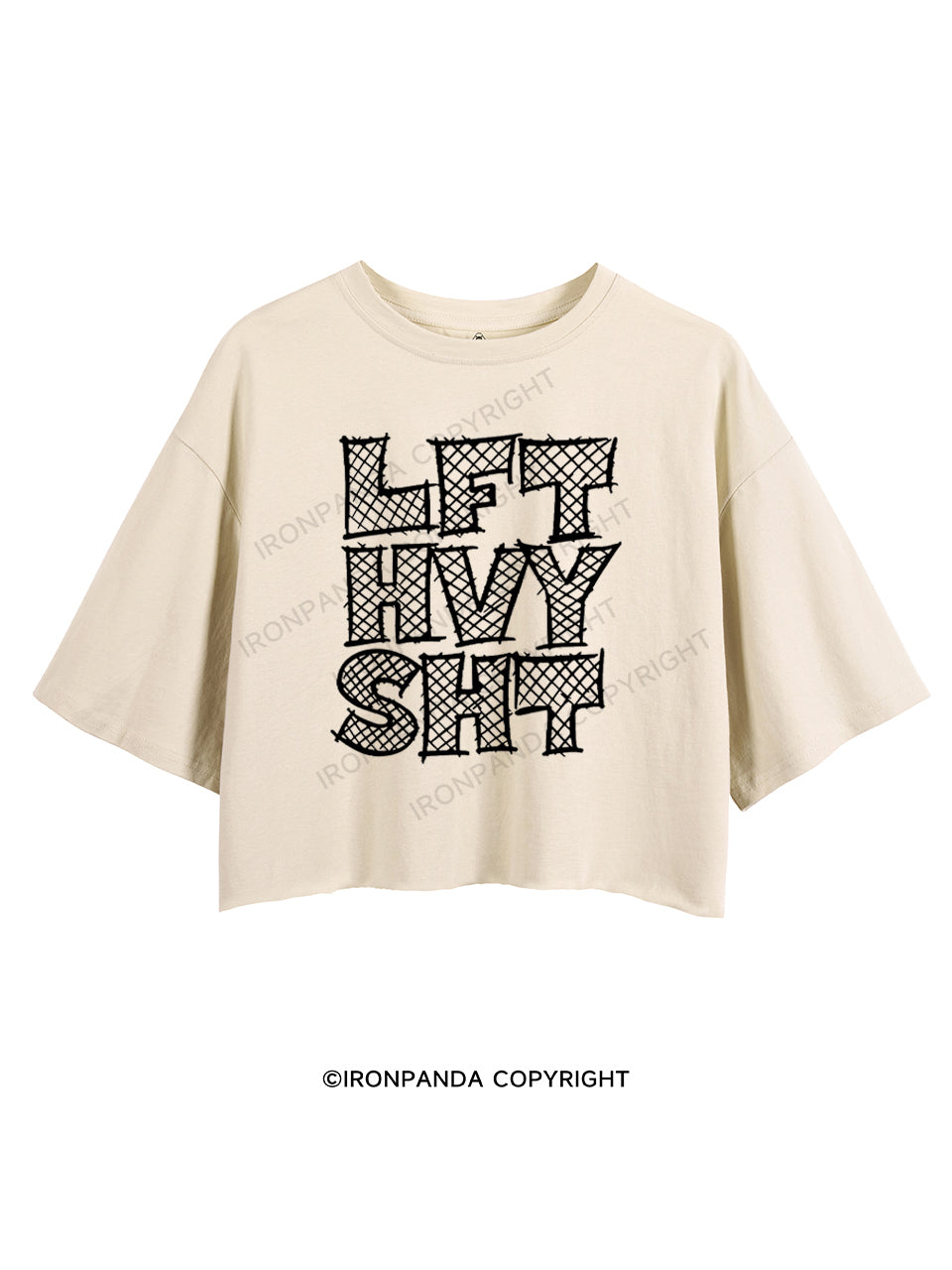 LFT HVY SHT CROP TOPS