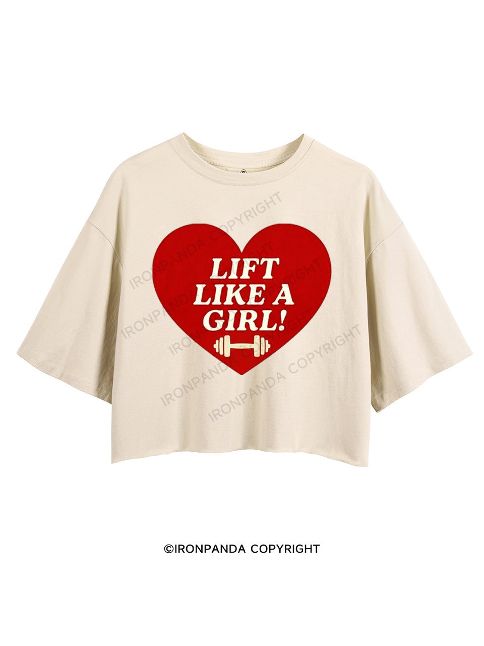 LIFT LIKE A GIRL CROP TOPS