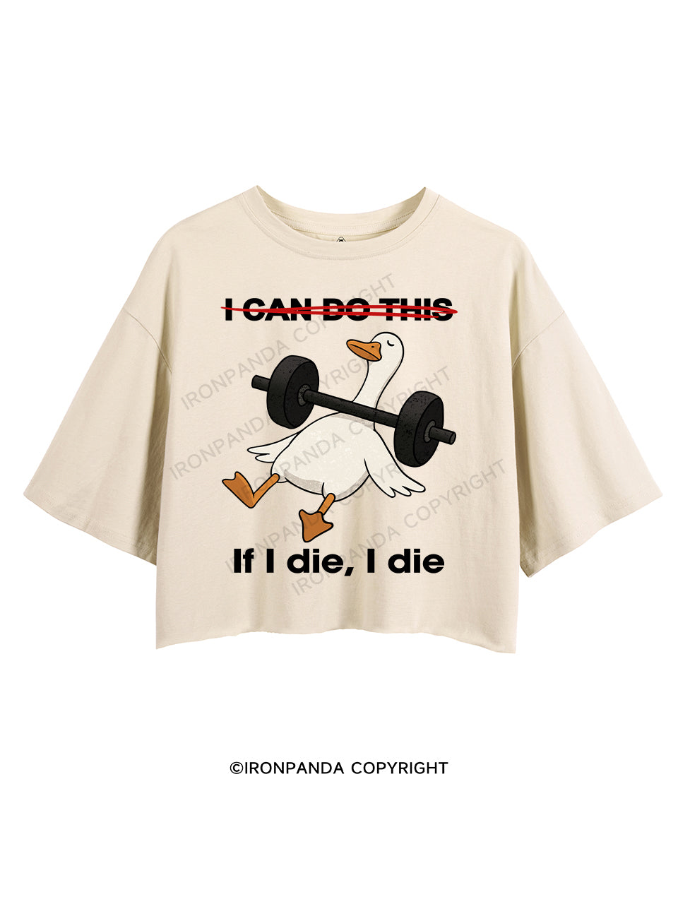 IF I DIE I DIE CROP TOPS