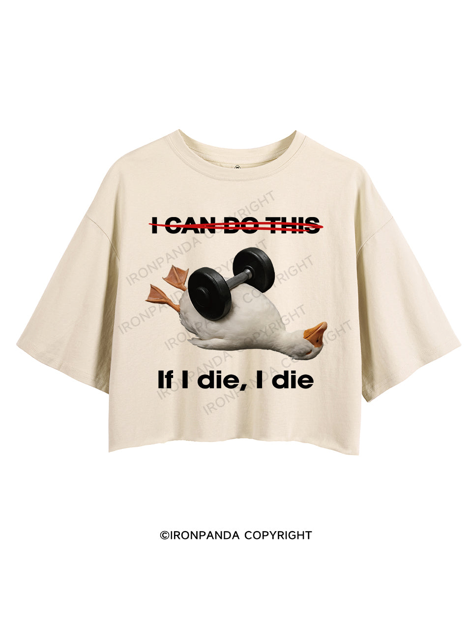 IF I DIE I DIE CROP TOPS
