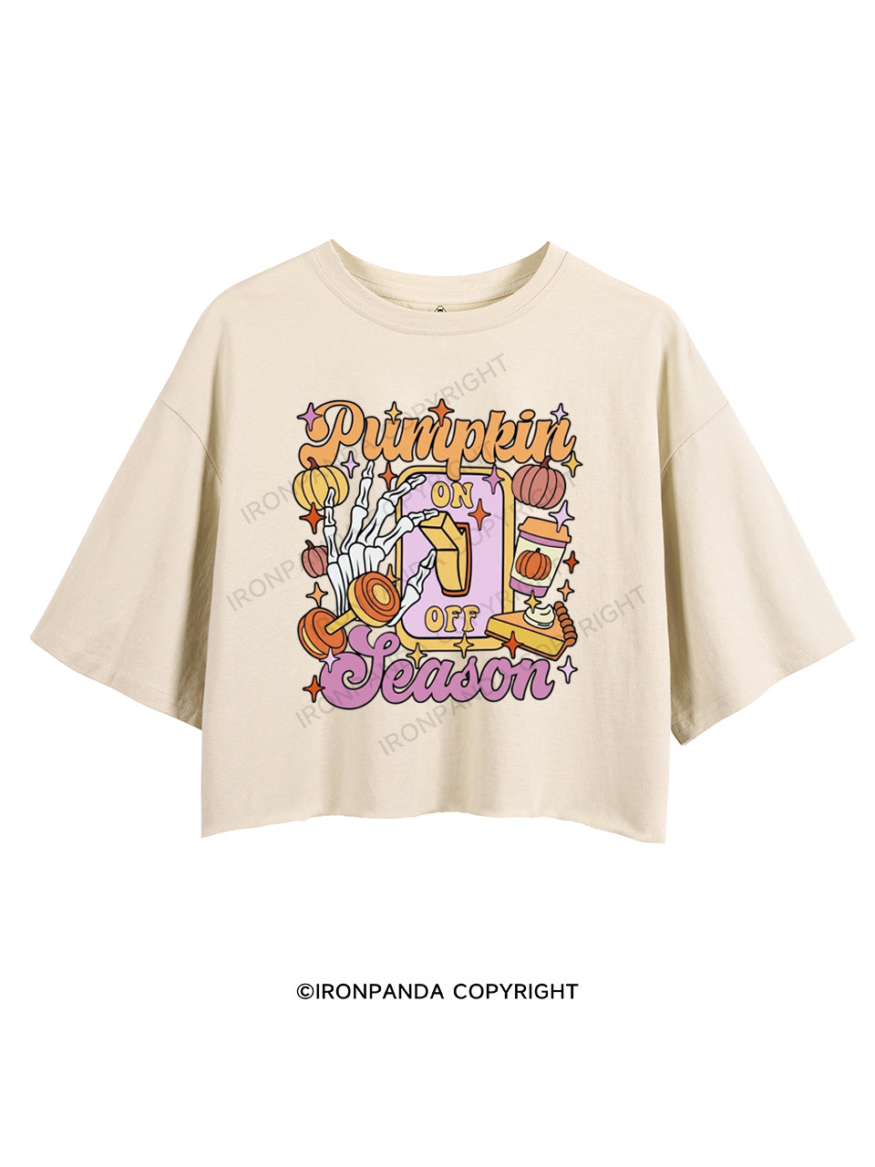 PUMPKIN SEASON CROP TOPS