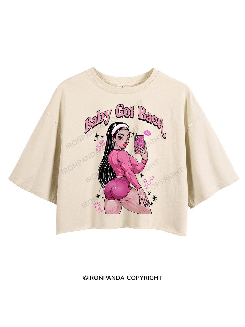 BABY GOT BACK CROP TOPS