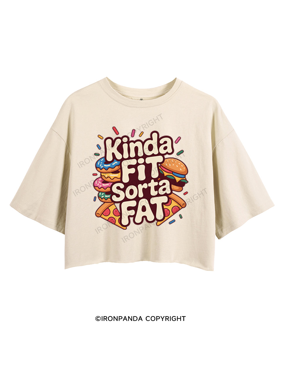 KINDA FIT SORTA FAT CROP TOPS