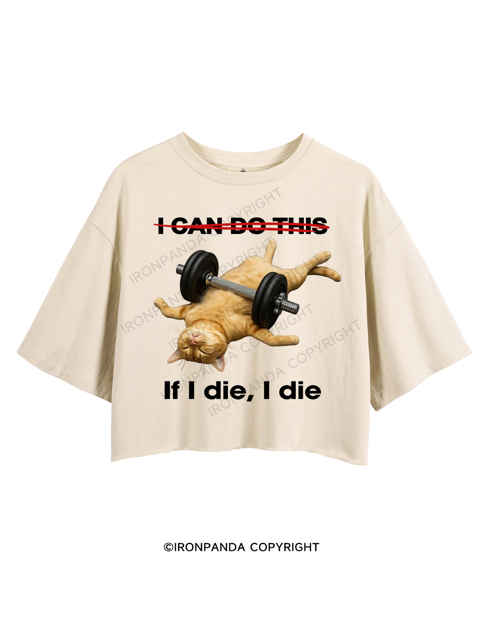 IF I DIE I DIE CROP TOPS