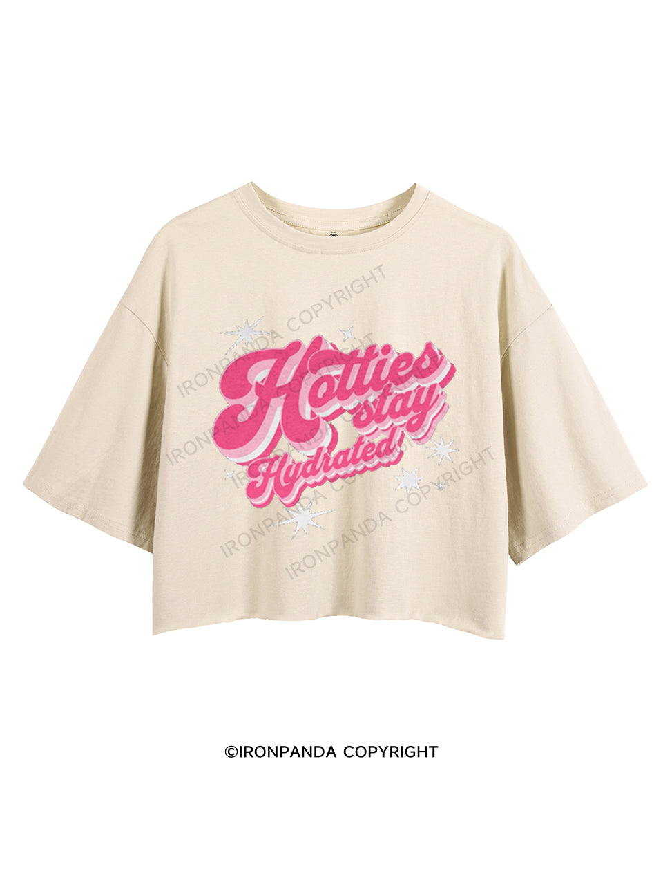 HOTTIES STAY HYDRATED CROP TOPS