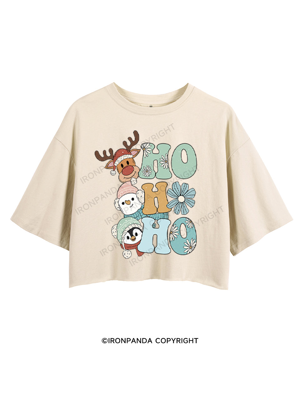 HO HO HO CROP TOPS