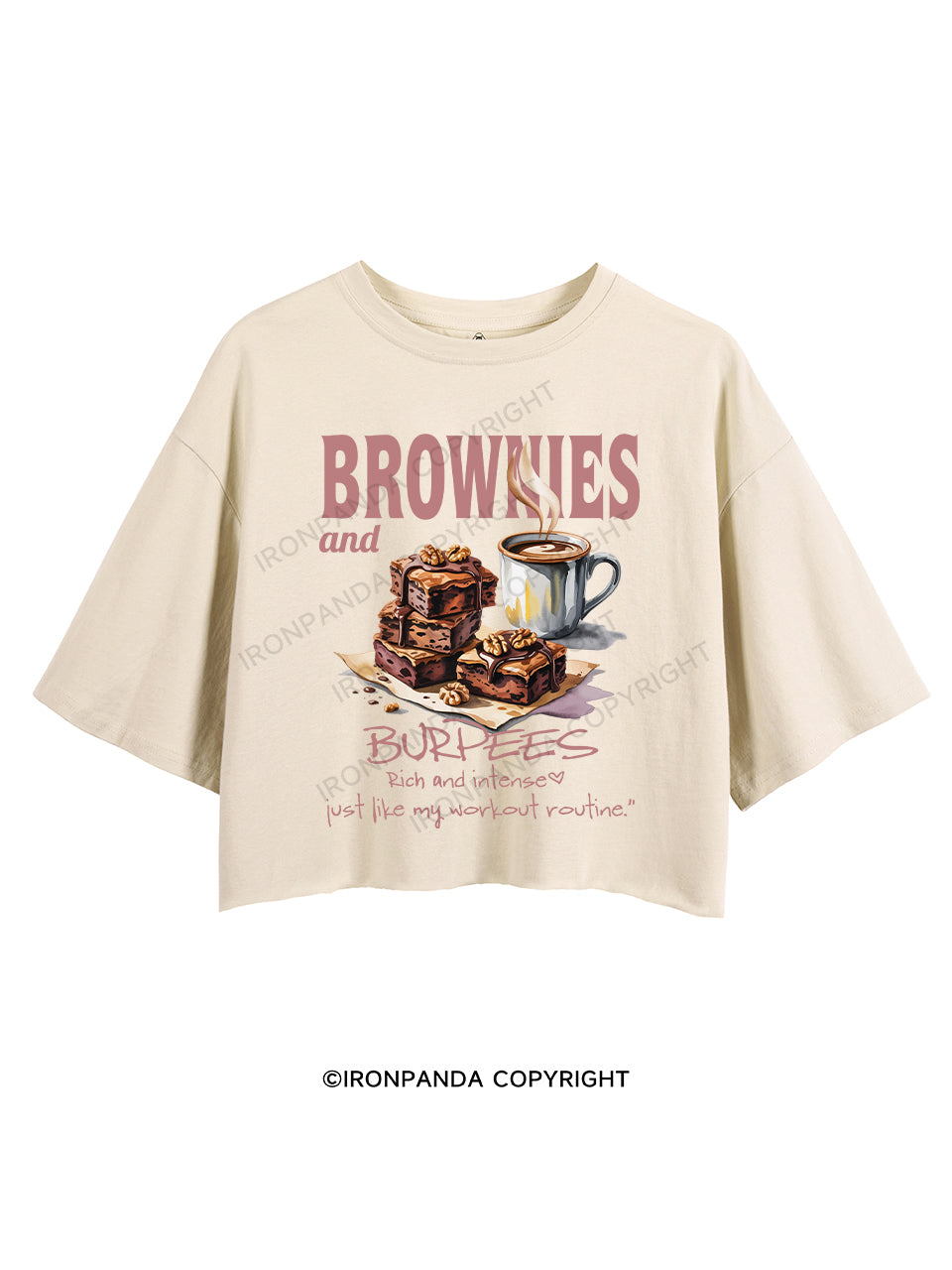 BROWNIES AND BURPEES CROP TOPS