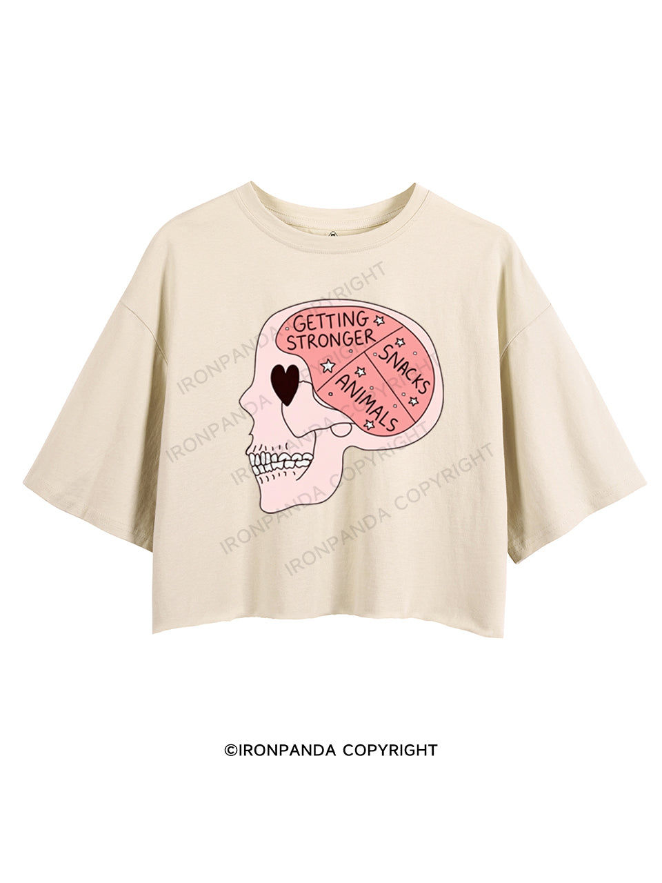 GETTING STRONGER CROP TOPS