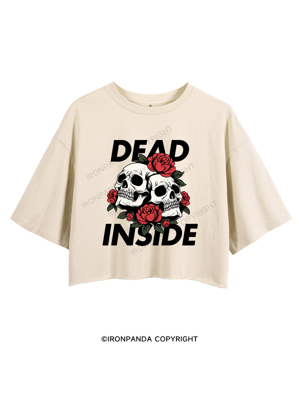 DEAD INSIDE CROP TOPS