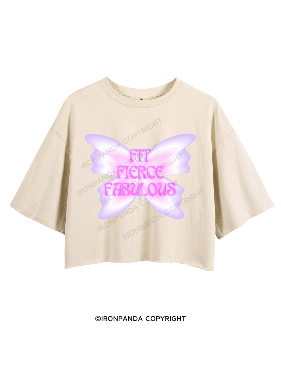 FIT FIERCE FABULOUS CROP TOPS