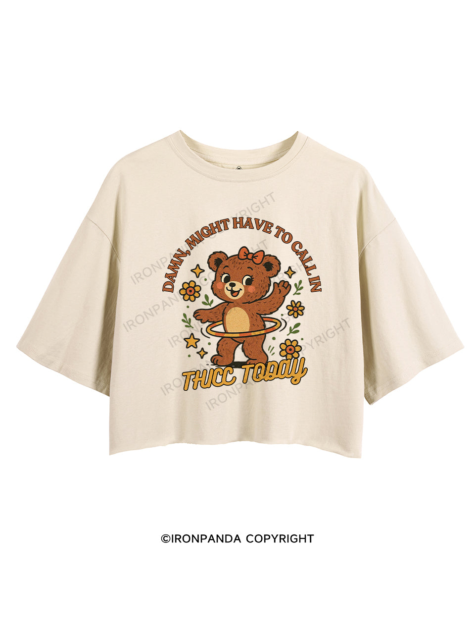 DAMN, MIGHT HAVE TO CALL IN THICC TODAY CROP TOPS