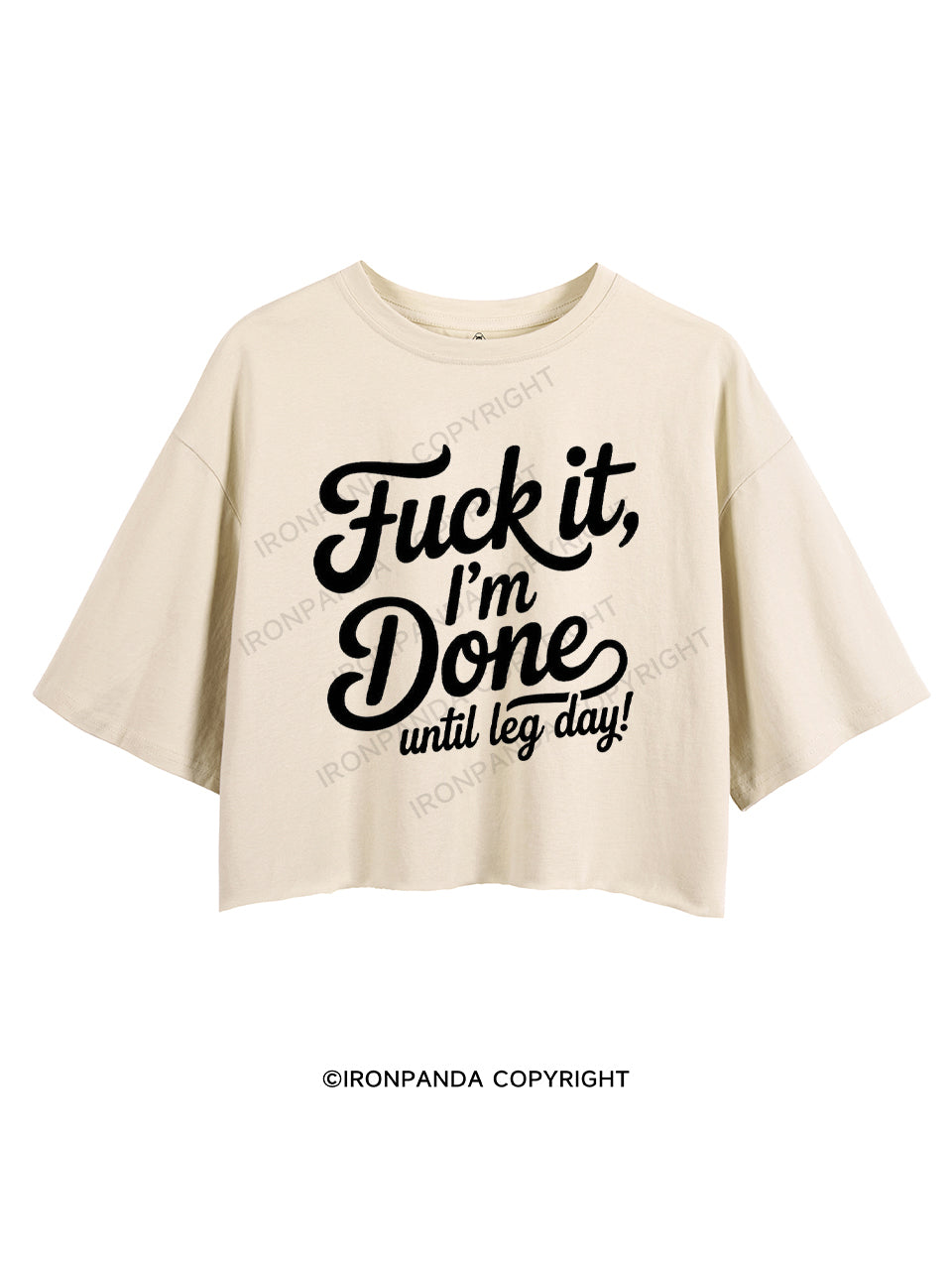 FUCK IT I'M DONE UNTIL LEG DAY CROP TOPS