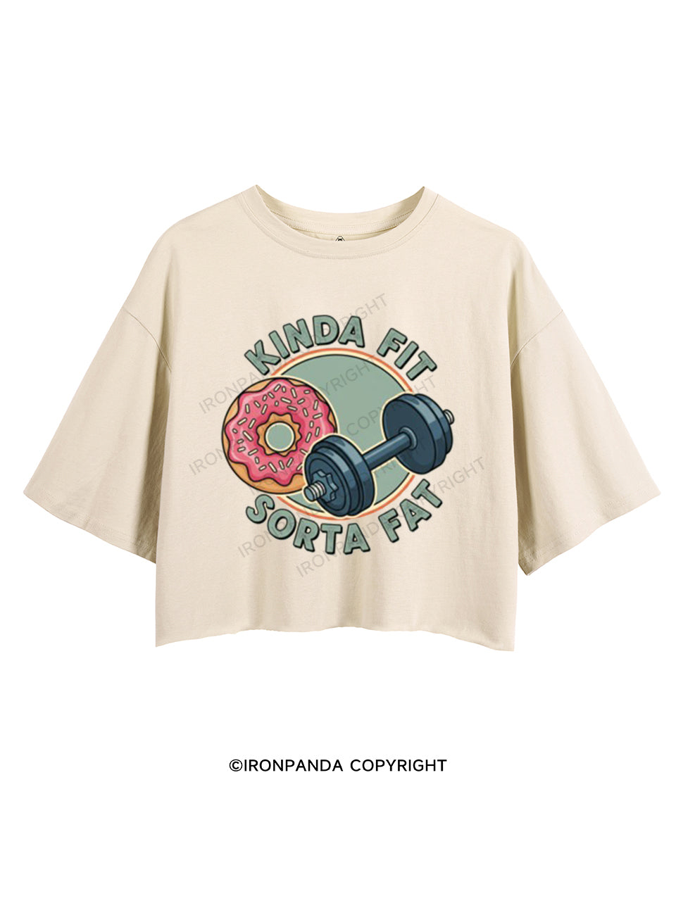 KINDA FIT SORTA FAT CROP TOPS